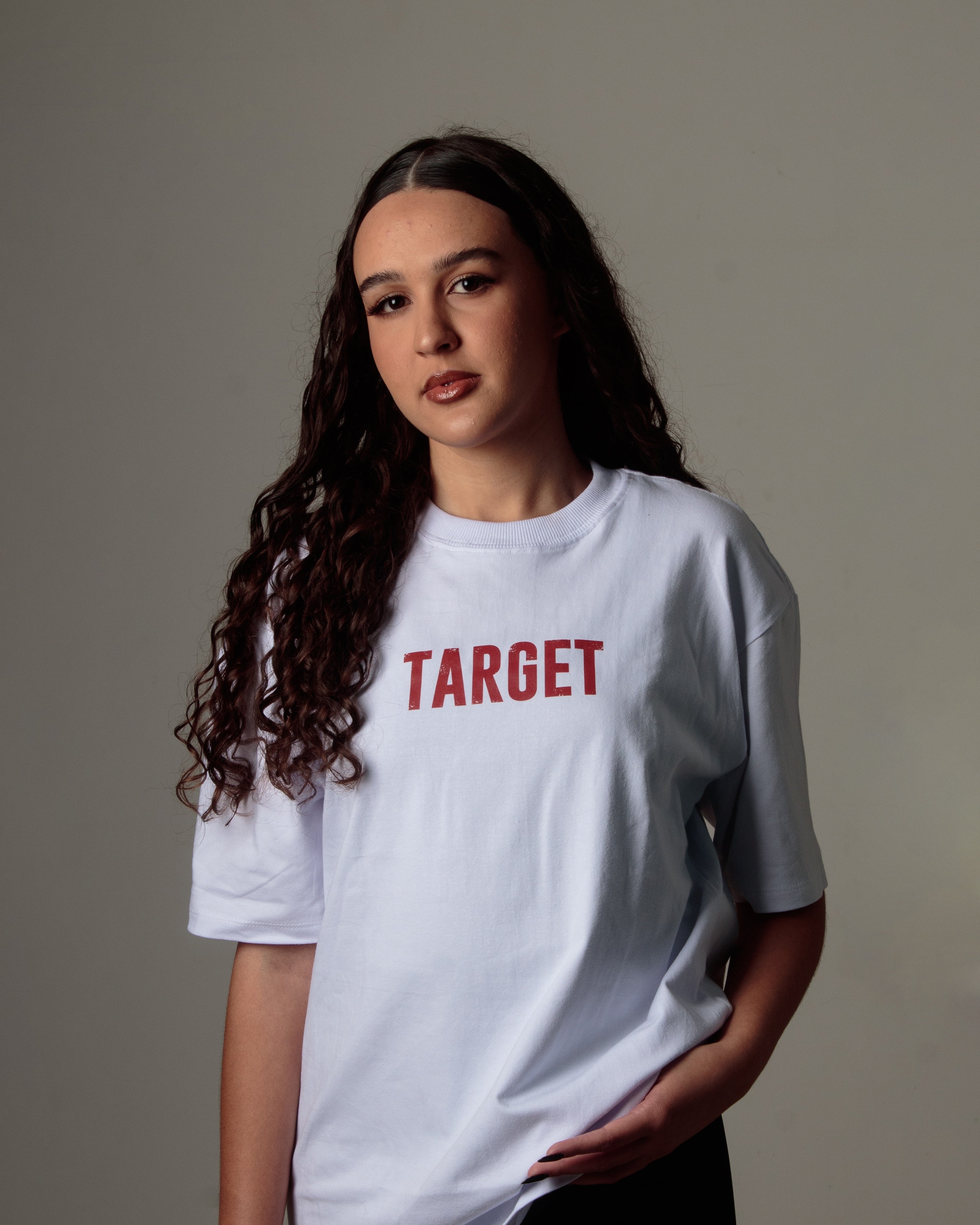 CAMISA TARGET MOEDA WHITE